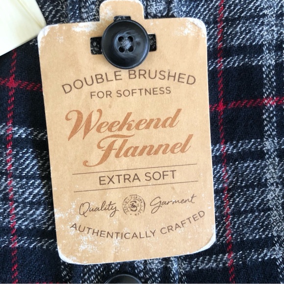 NWT Sonoma Men’s Flannel Shirt XL - Picture 3 of 5